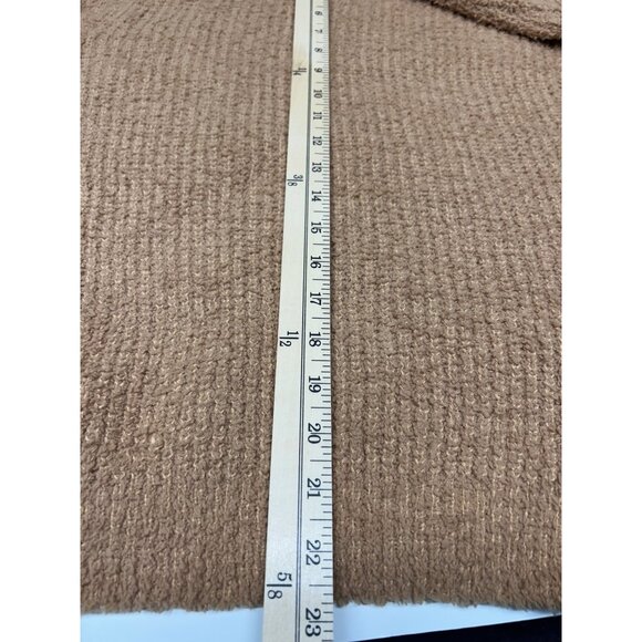 Wishlist Cozy Oversized Knit Sweater M/L V-Neck Pullover In Tan By Wishlist - Picture 4 of 7